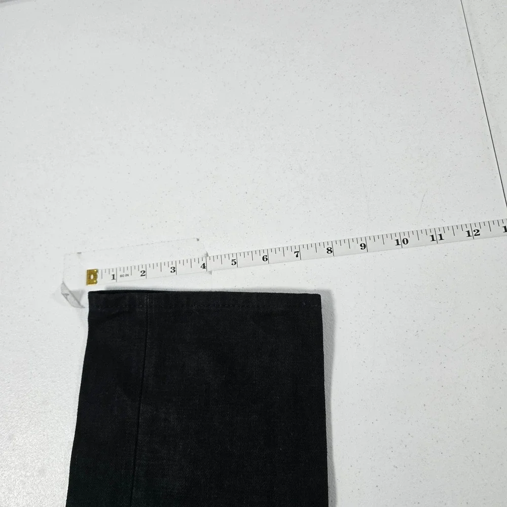 RRL Double RL Mens Slim Fit‎ Black Japan Woven Selvedge Denim Jeans 29x32 USA